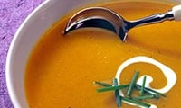 Butter nut squash and Rosemary Soup
